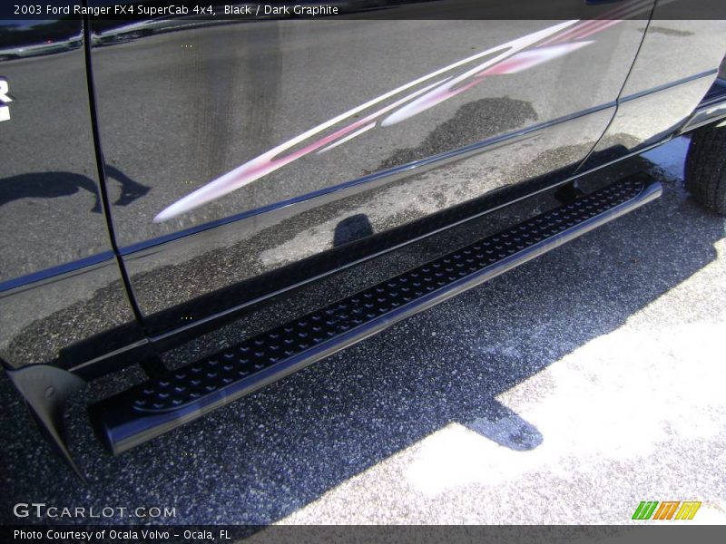 Black / Dark Graphite 2003 Ford Ranger FX4 SuperCab 4x4
