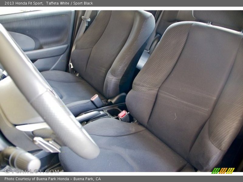 Taffeta White / Sport Black 2013 Honda Fit Sport