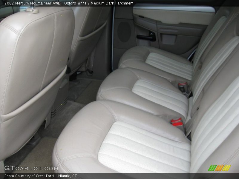 Rear Seat of 2002 Mountaineer AWD