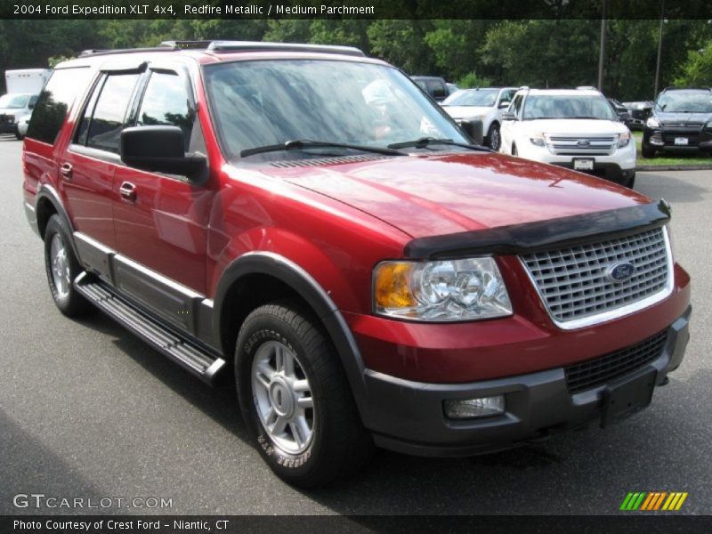 Redfire Metallic / Medium Parchment 2004 Ford Expedition XLT 4x4