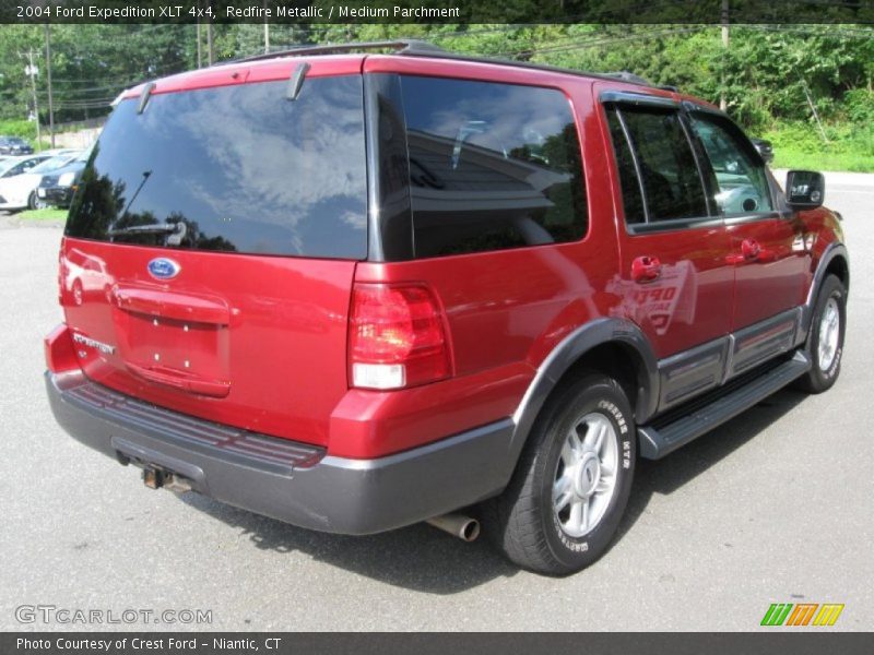 Redfire Metallic / Medium Parchment 2004 Ford Expedition XLT 4x4