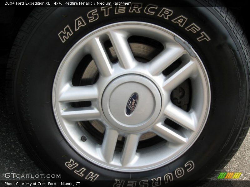 Redfire Metallic / Medium Parchment 2004 Ford Expedition XLT 4x4