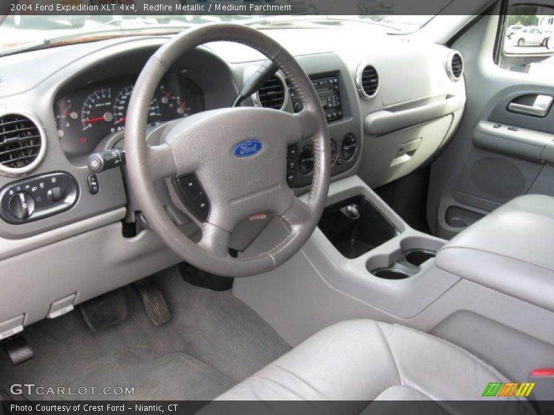 Redfire Metallic / Medium Parchment 2004 Ford Expedition XLT 4x4