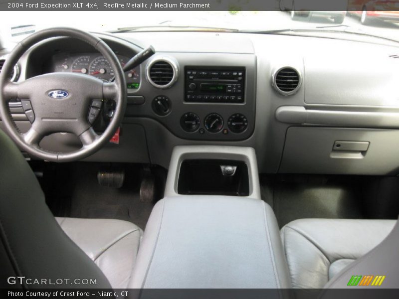 Redfire Metallic / Medium Parchment 2004 Ford Expedition XLT 4x4