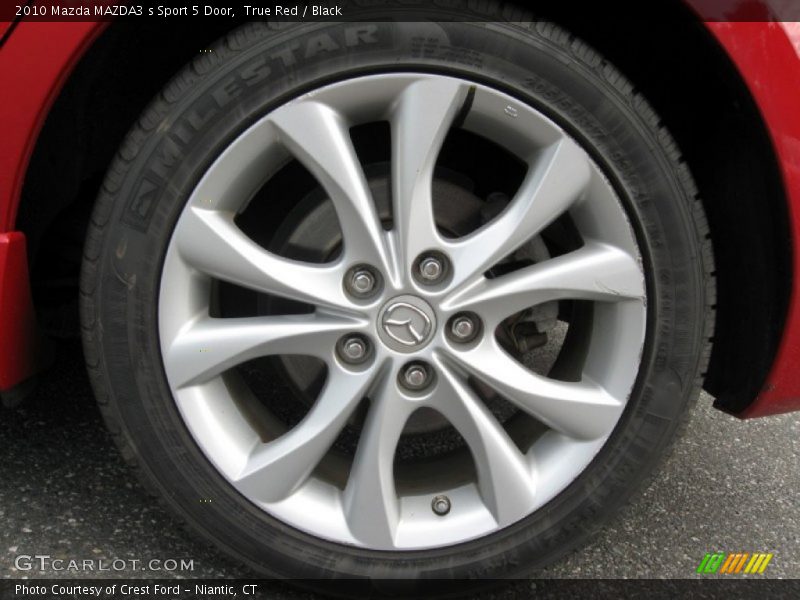 True Red / Black 2010 Mazda MAZDA3 s Sport 5 Door