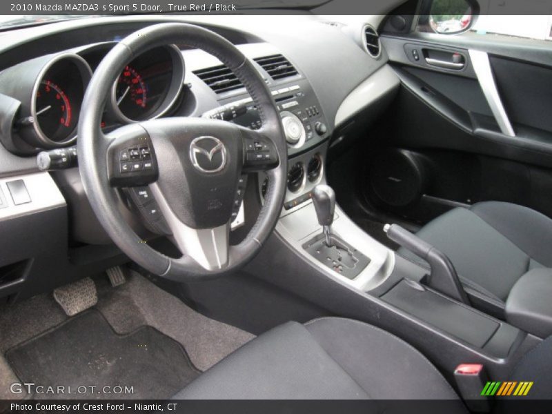 True Red / Black 2010 Mazda MAZDA3 s Sport 5 Door