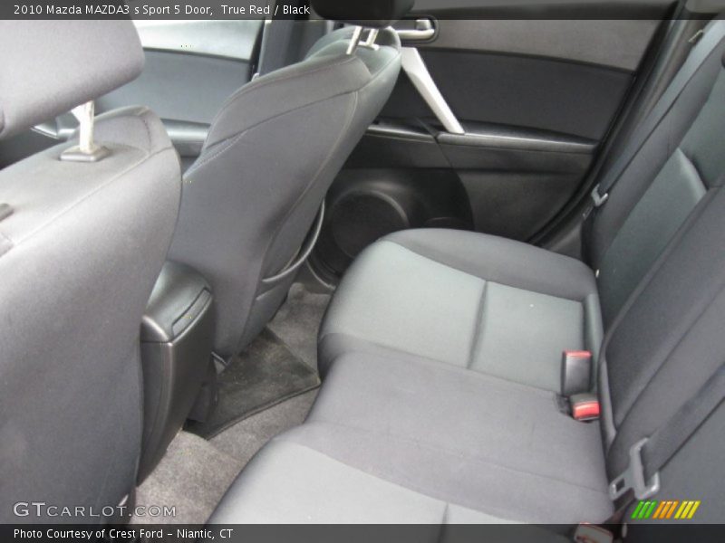 True Red / Black 2010 Mazda MAZDA3 s Sport 5 Door