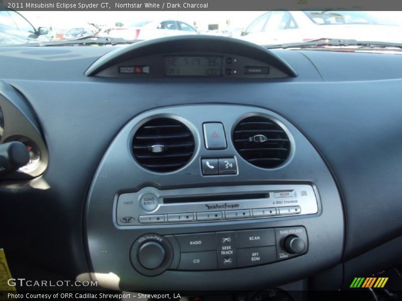 Northstar White / Dark Charcoal 2011 Mitsubishi Eclipse Spyder GT