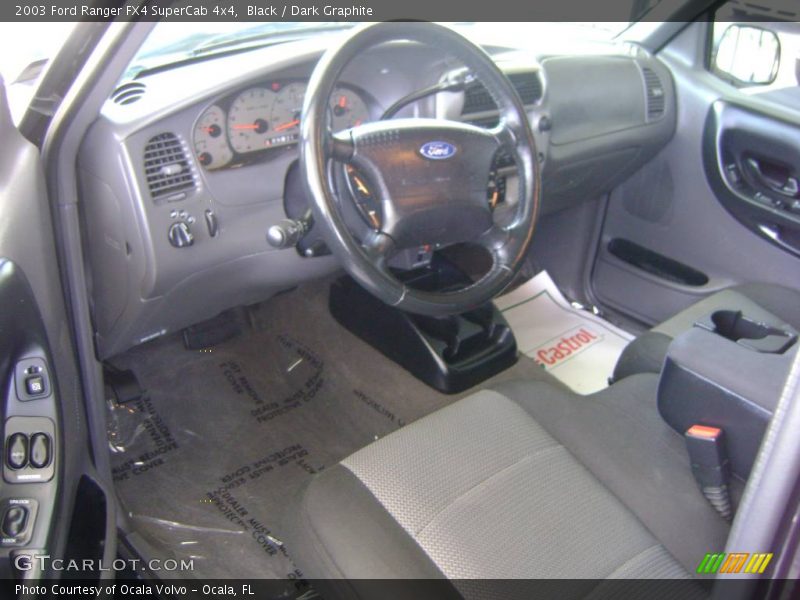 Black / Dark Graphite 2003 Ford Ranger FX4 SuperCab 4x4
