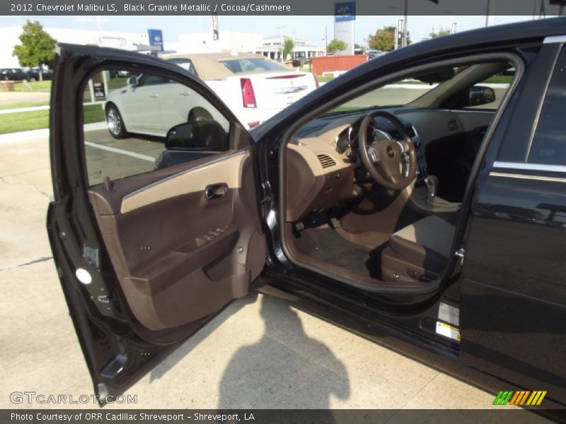 Black Granite Metallic / Cocoa/Cashmere 2012 Chevrolet Malibu LS