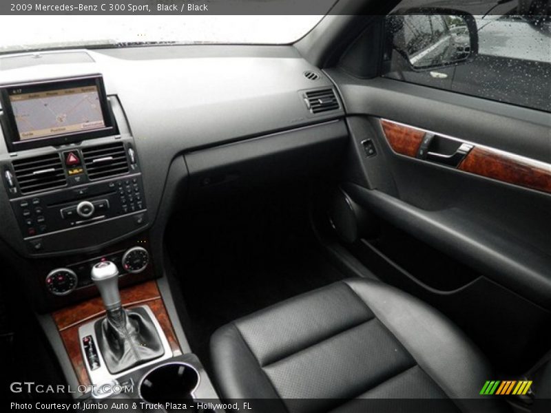 Black / Black 2009 Mercedes-Benz C 300 Sport