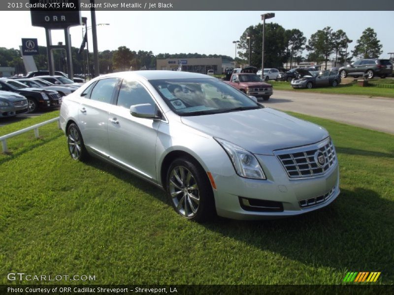 Radiant Silver Metallic / Jet Black 2013 Cadillac XTS FWD