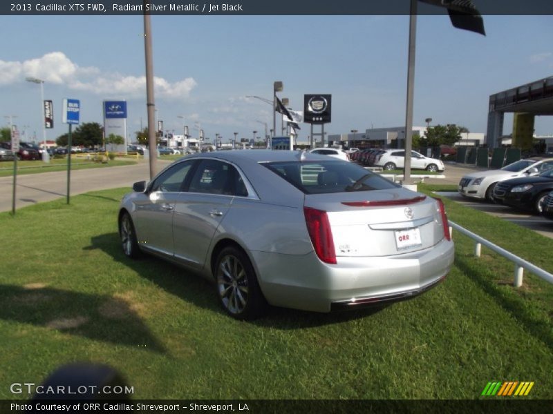 Radiant Silver Metallic / Jet Black 2013 Cadillac XTS FWD