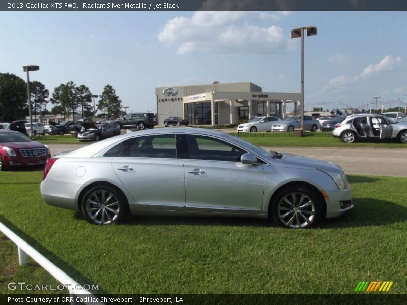 Radiant Silver Metallic / Jet Black 2013 Cadillac XTS FWD