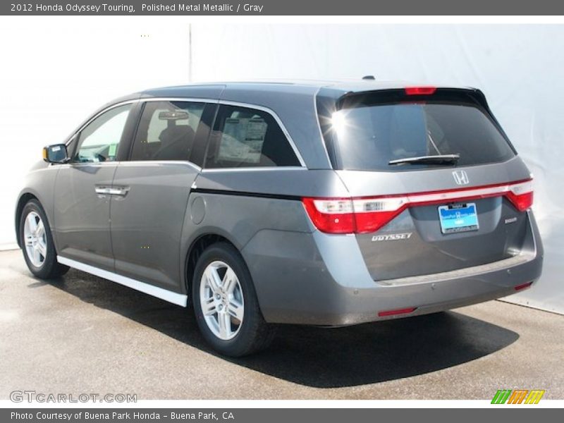 Polished Metal Metallic / Gray 2012 Honda Odyssey Touring