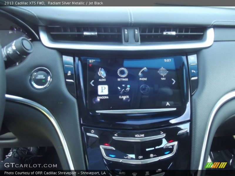Radiant Silver Metallic / Jet Black 2013 Cadillac XTS FWD