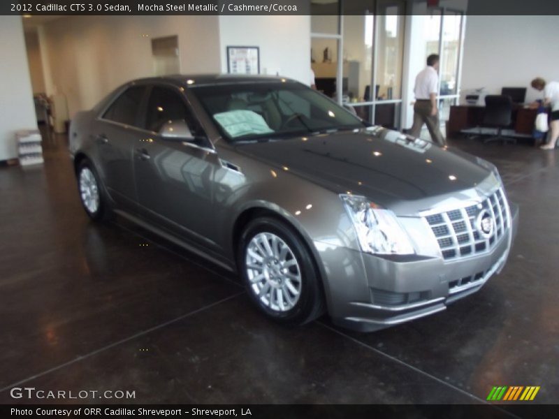 Mocha Steel Metallic / Cashmere/Cocoa 2012 Cadillac CTS 3.0 Sedan