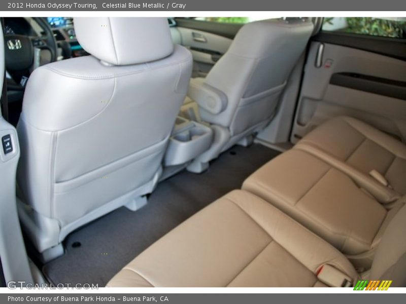 Celestial Blue Metallic / Gray 2012 Honda Odyssey Touring