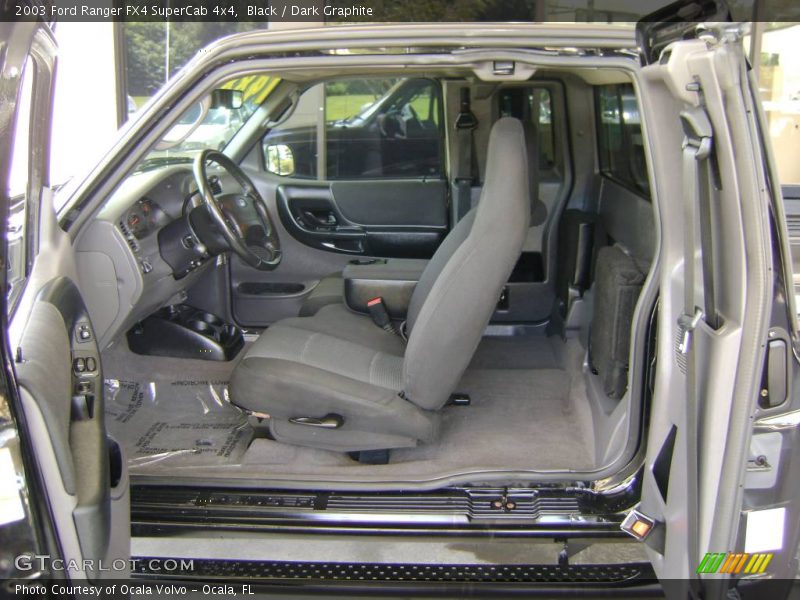 Black / Dark Graphite 2003 Ford Ranger FX4 SuperCab 4x4