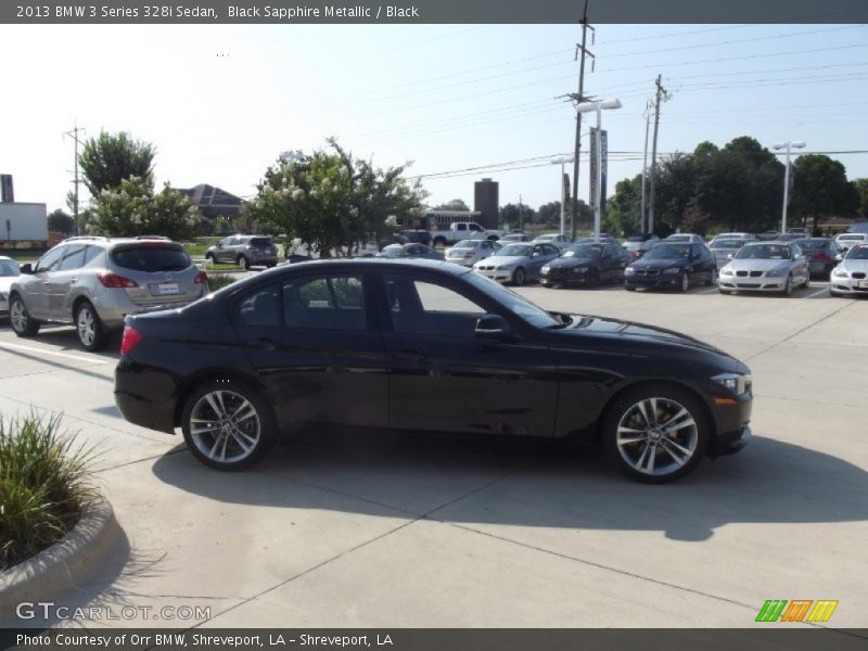 Black Sapphire Metallic / Black 2013 BMW 3 Series 328i Sedan