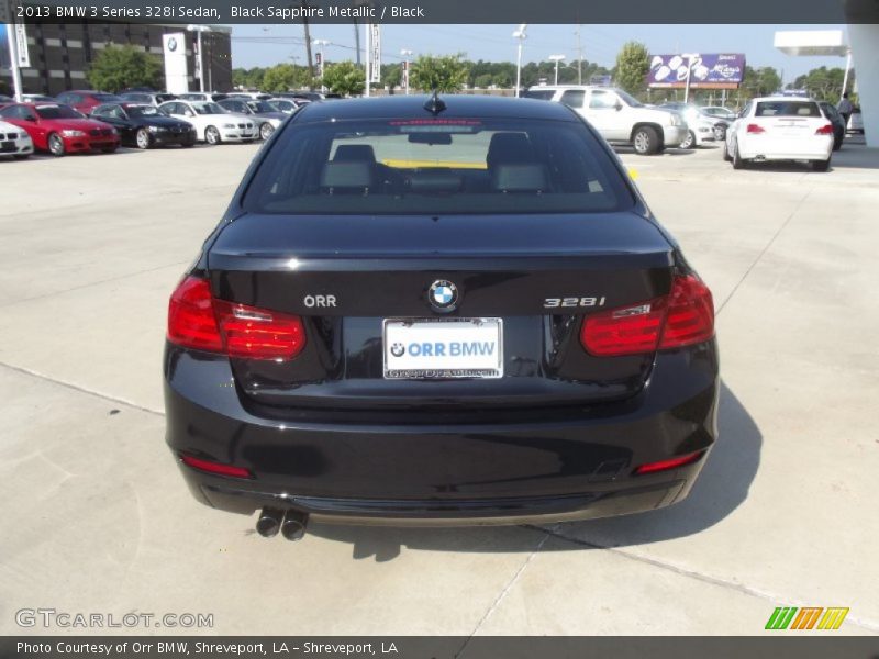Black Sapphire Metallic / Black 2013 BMW 3 Series 328i Sedan