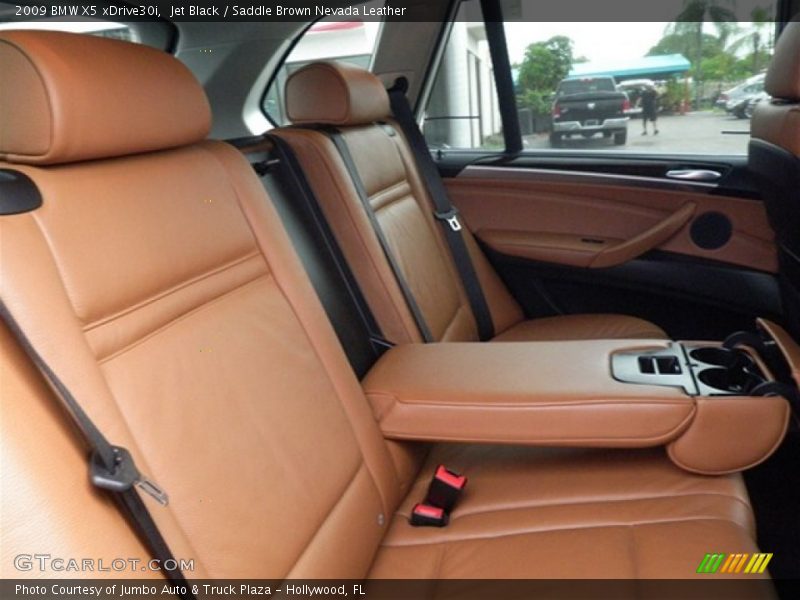 Jet Black / Saddle Brown Nevada Leather 2009 BMW X5 xDrive30i