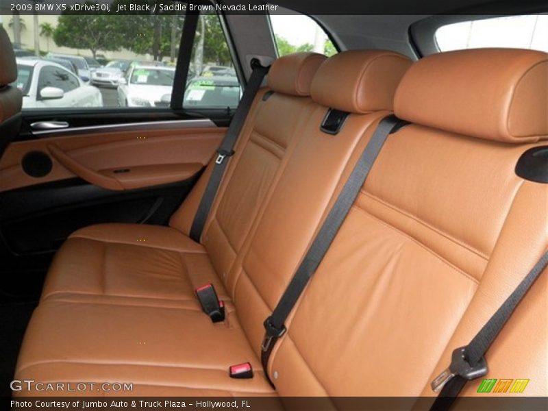 Jet Black / Saddle Brown Nevada Leather 2009 BMW X5 xDrive30i