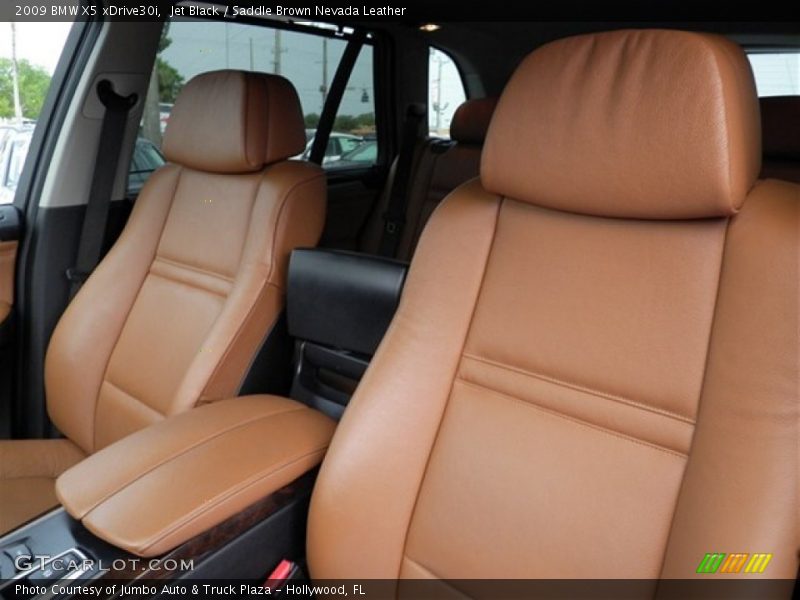 Front Seat of 2009 X5 xDrive30i