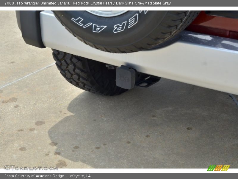 Red Rock Crystal Pearl / Dark Slate Gray/Med Slate Gray 2008 Jeep Wrangler Unlimited Sahara