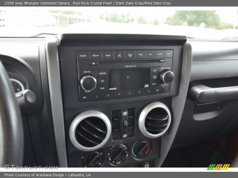 Red Rock Crystal Pearl / Dark Slate Gray/Med Slate Gray 2008 Jeep Wrangler Unlimited Sahara