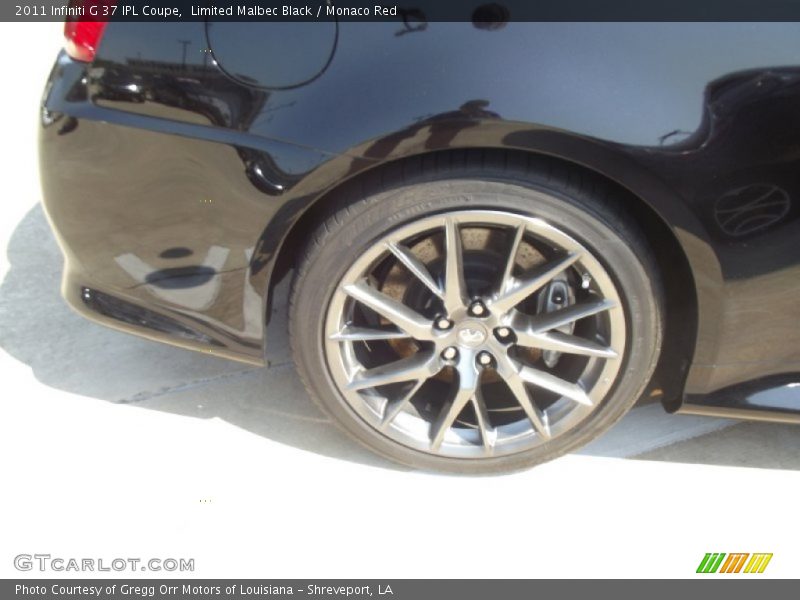  2011 G 37 IPL Coupe Wheel