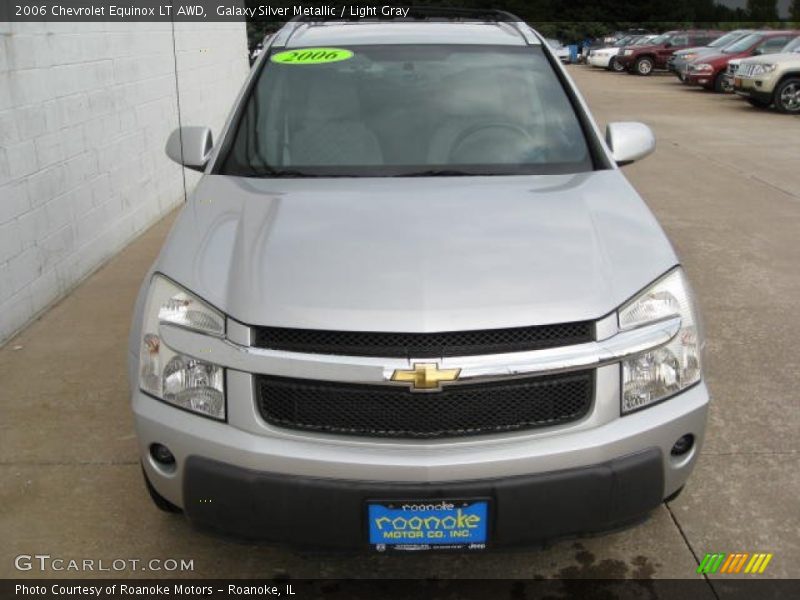 Galaxy Silver Metallic / Light Gray 2006 Chevrolet Equinox LT AWD