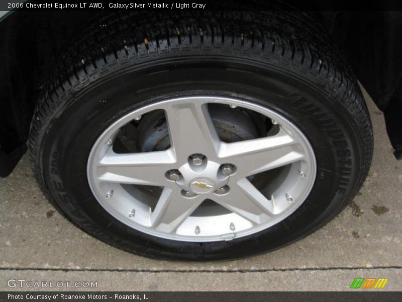 Galaxy Silver Metallic / Light Gray 2006 Chevrolet Equinox LT AWD