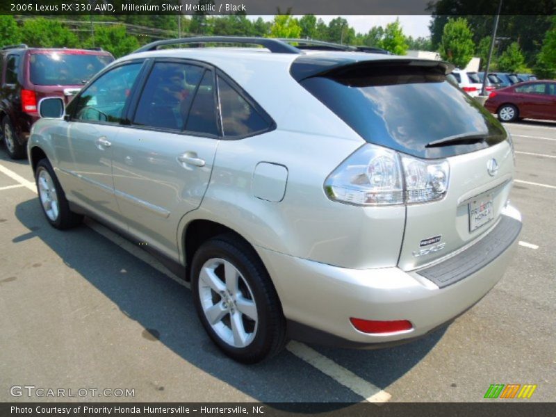 Millenium Silver Metallic / Black 2006 Lexus RX 330 AWD