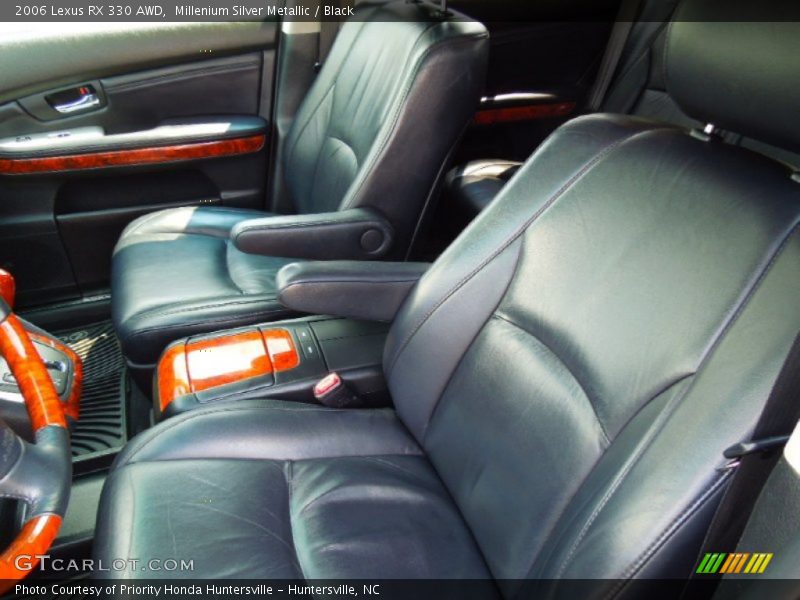 Millenium Silver Metallic / Black 2006 Lexus RX 330 AWD