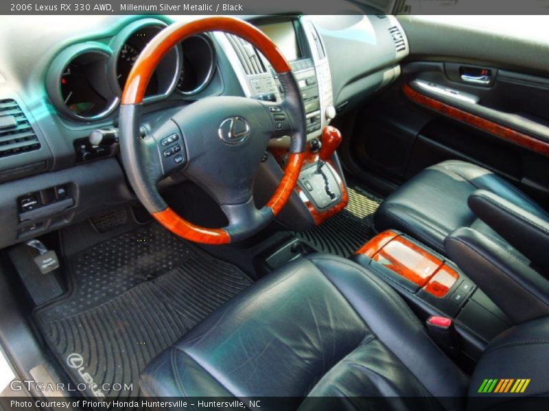 Black Interior - 2006 RX 330 AWD 