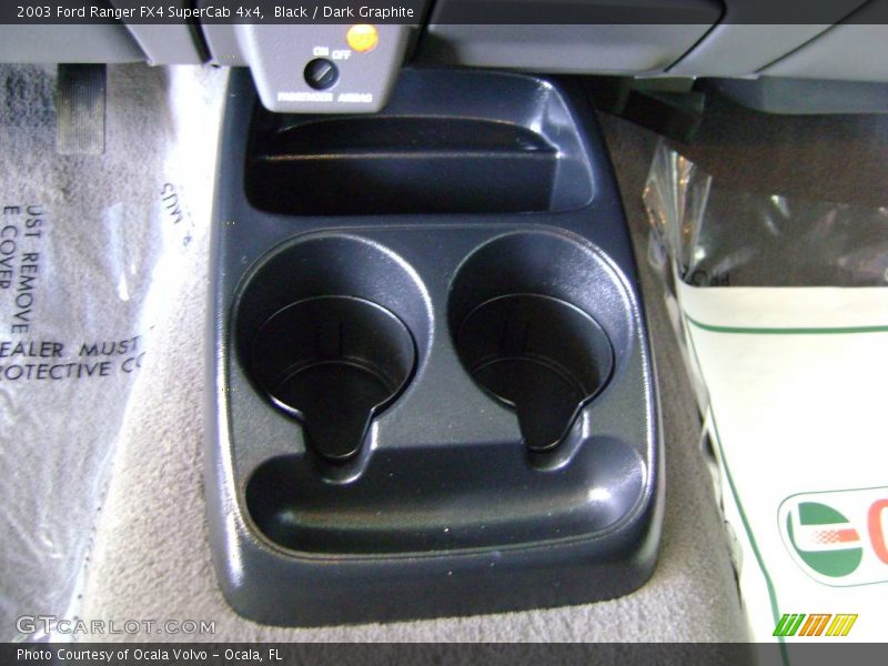 Black / Dark Graphite 2003 Ford Ranger FX4 SuperCab 4x4