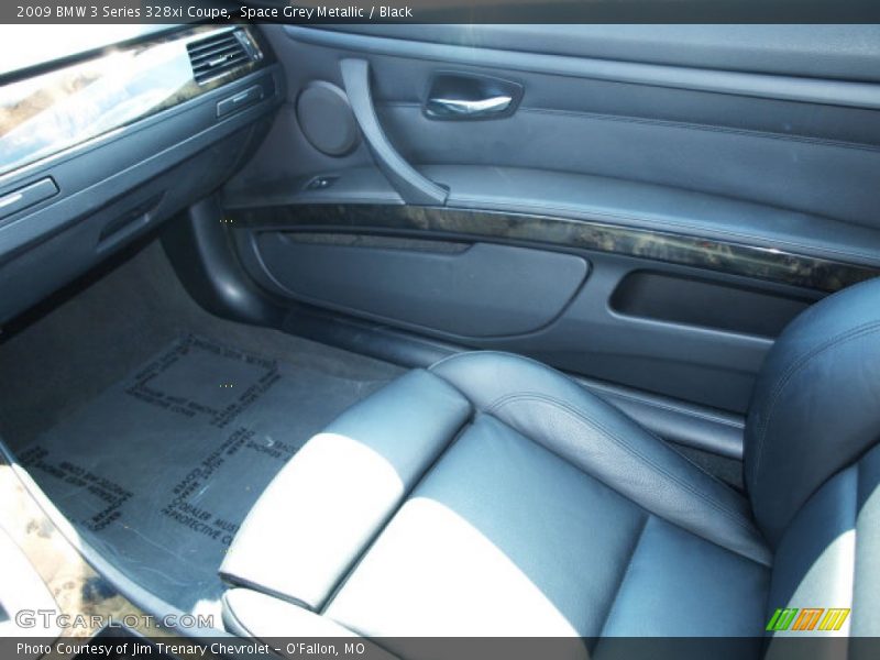 Space Grey Metallic / Black 2009 BMW 3 Series 328xi Coupe
