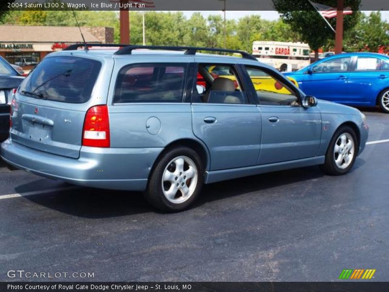 Ice Blue / Light Tan 2004 Saturn L300 2 Wagon