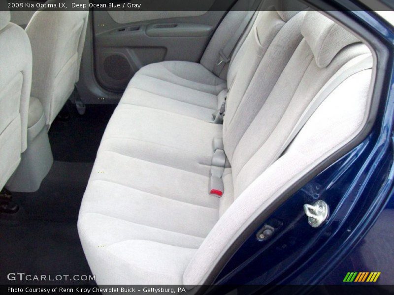 Deep Ocean Blue / Gray 2008 Kia Optima LX