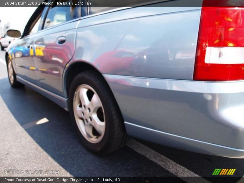 Ice Blue / Light Tan 2004 Saturn L300 2 Wagon