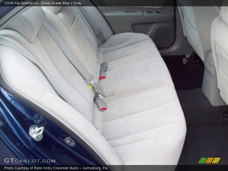 Deep Ocean Blue / Gray 2008 Kia Optima LX