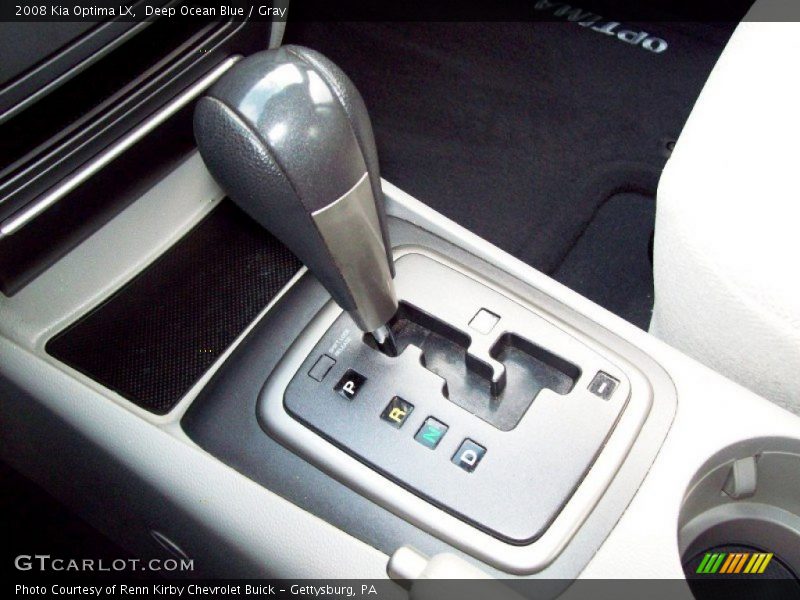 Deep Ocean Blue / Gray 2008 Kia Optima LX