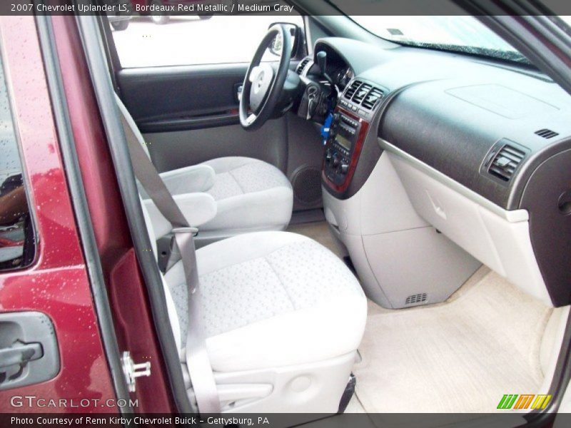Bordeaux Red Metallic / Medium Gray 2007 Chevrolet Uplander LS