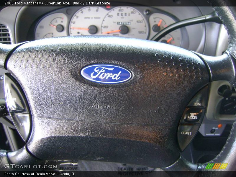 Black / Dark Graphite 2003 Ford Ranger FX4 SuperCab 4x4