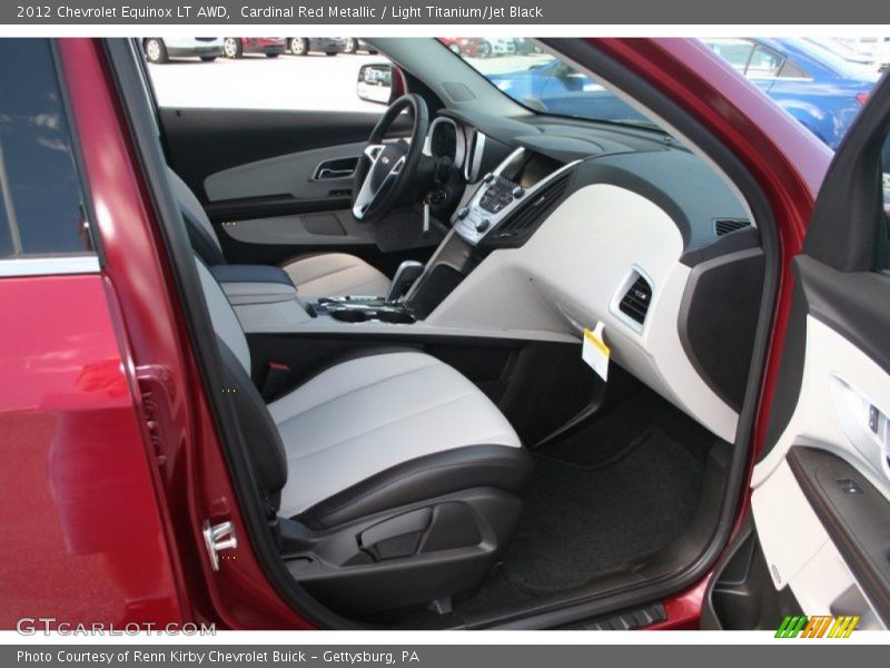 Cardinal Red Metallic / Light Titanium/Jet Black 2012 Chevrolet Equinox LT AWD