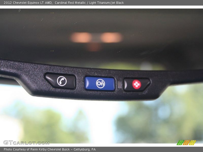 Cardinal Red Metallic / Light Titanium/Jet Black 2012 Chevrolet Equinox LT AWD