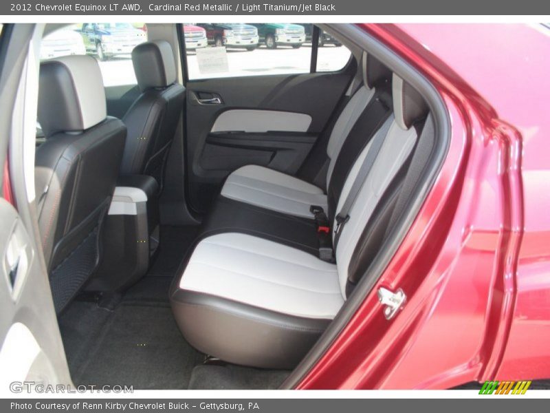 Cardinal Red Metallic / Light Titanium/Jet Black 2012 Chevrolet Equinox LT AWD