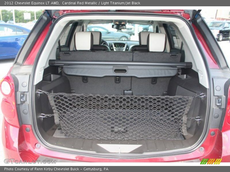 Cardinal Red Metallic / Light Titanium/Jet Black 2012 Chevrolet Equinox LT AWD