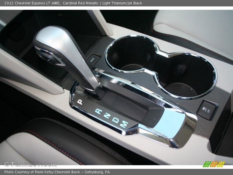 Cardinal Red Metallic / Light Titanium/Jet Black 2012 Chevrolet Equinox LT AWD